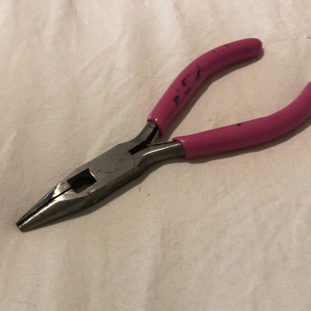 Pink Handled Pliers for Arts & Crafts Final Sale
